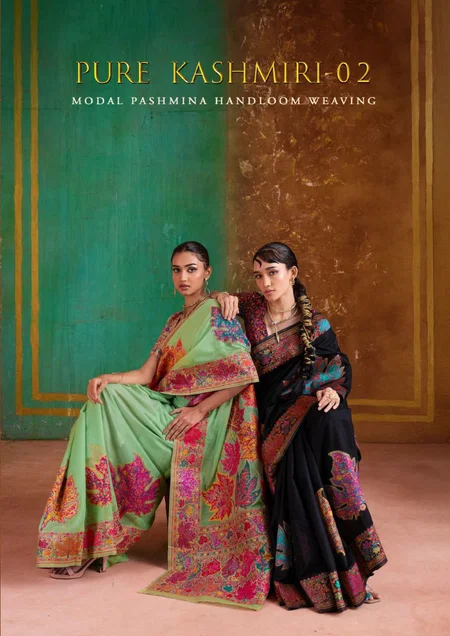 Pure Kashmiri Vol 2 By Rajtex Modal Cotton Wholesale Occasion Wear Saree In India 